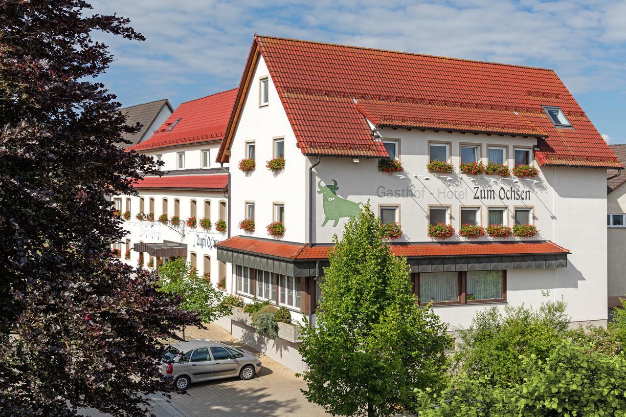 Gasthof - Hotel Zum Ochsen Gmbh Berghulen Экстерьер фото