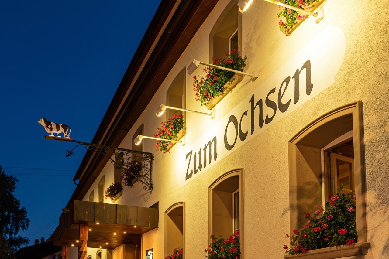 Gasthof - Hotel Zum Ochsen Gmbh Berghulen Экстерьер фото